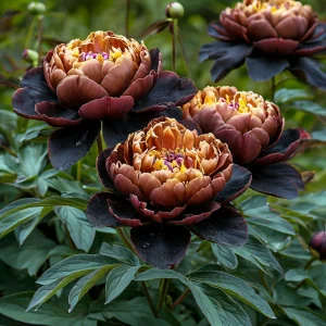 Пион Императорский Бал купить по цене от 419р. в интернет-магазине «Посадика» с доставкой почтой в в Зернограде и по всей России – [изображение №1].