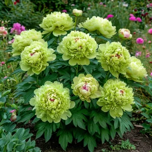 Пион Зеленые Бобы купить по цене от 610р. в интернет-магазине «Посадика» с доставкой почтой в в Зернограде и по всей России – [изображение №1].