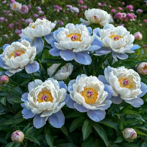 Пион Акварельный Этюд купить по цене от 806р. в интернет-магазине «Посадика» с доставкой почтой в в Зернограде и по всей России – [изображение №1].