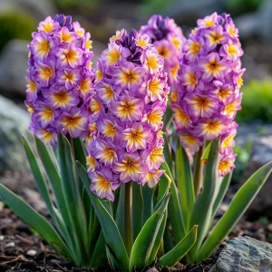 Гиацинт Пинк Перпл купить по цене от 2099р. в интернет-магазине «Посадика» с доставкой почтой в в Зернограде и по всей России – [изображение №1].