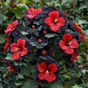 Гибискус Шиммеринг купить по цене от 720р. в интернет-магазине «Посадика» с доставкой почтой в в Зернограде и по всей России – [изображение №1].