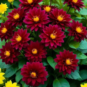 Георгин Вуцапо купить по цене от 327р. в интернет-магазине «Посадика» с доставкой почтой в в Зернограде и по всей России – [изображение №1].