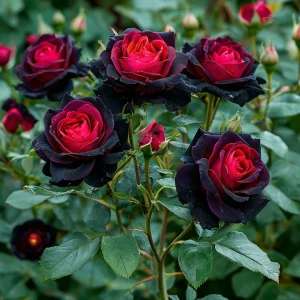 Роза Тень Феникса купить по цене от 402р. в интернет-магазине «Посадика» с доставкой почтой в в Зернограде и по всей России – [изображение №1].